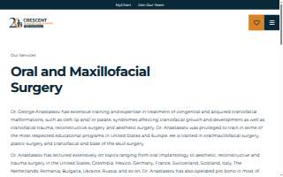 Crescent Community Health Center - Oral Surgery Center website