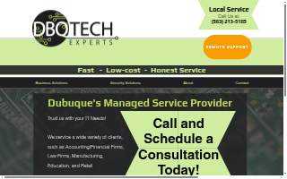 DBQ Tech Experts website