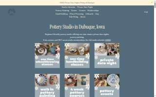 Dubuque Pottery Studio website