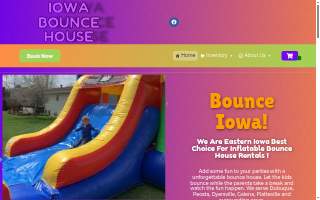 Iowa Bounce House website