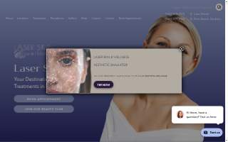 Laser Skin Solutions website