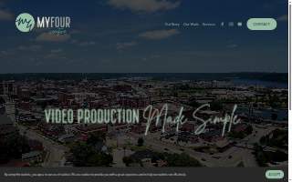 My Four Creative website