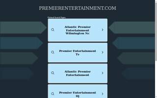 Premier Entertainment website