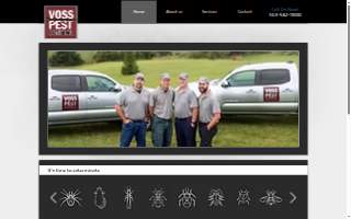 Voss Pest Control website