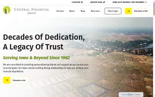 Central Financial Group website