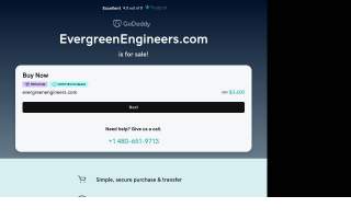 Evergreen Engineers website