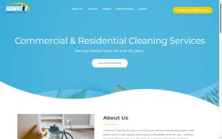 Hawkeye Cleaning Services, LLC website