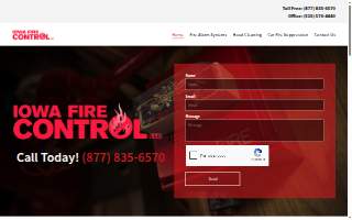 Iowa Fire Control website