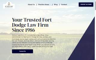 Schnurr Law Firm, P.C. website