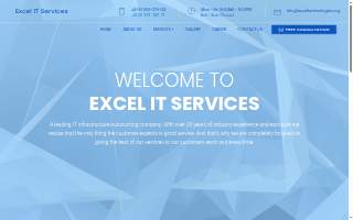 Excel IT Services website