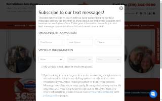 Griffin Muffler & Brake Center website
