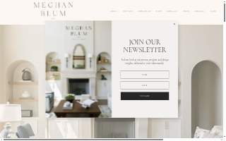 Meghan Blum Interiors website