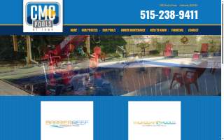 CMC Pools of Iowa website