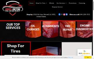 Grinnell Firestone website