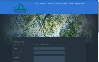Healthy Homes Family Services website