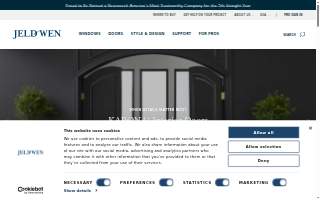 JELD-WEN Window Division website