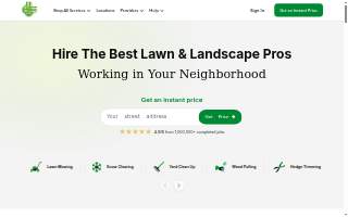 Mow It All Lawn and Landscape, LLC website