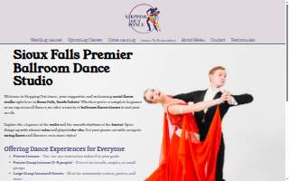 Steppin Out Dance & Tumbling Studio website