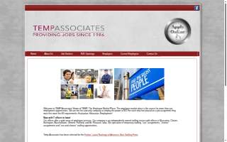 Temp Associates of Grinnell website