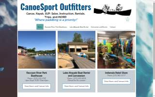 CanoeSport Outfitters website