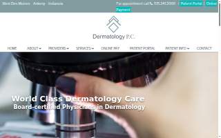 Dermatology, P.C. website