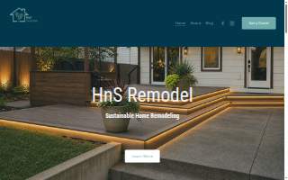 HnS Remodel website