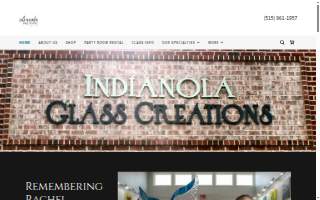 Indianola Glass Creations website