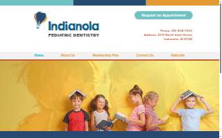 Indianola Pediatric Dentistry website
