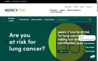 MercyOne Indianola Urgent Care website