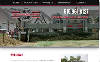 Sternquist Construction website