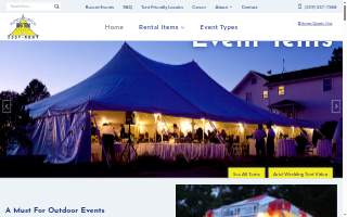 Big Ten Rentals website
