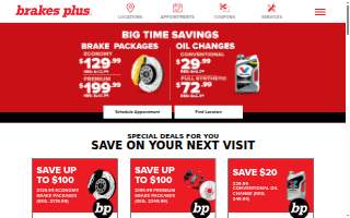 Brakes Plus of Iowa City website