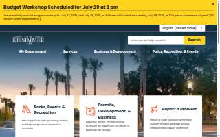 City Park Pool website