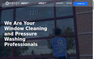 Clearly Clean Window Washing of Iowa City website