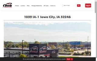 Club Car Wash of Iowa City website