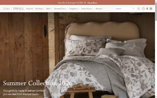 Dwell Home Furnishings & Interior Design website