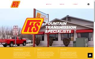 Fountain Transmission Specialists website