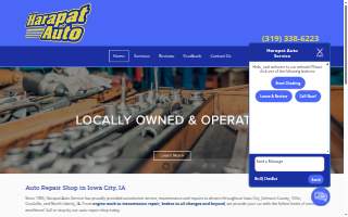 Harapat Auto Service website