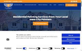 Henry's Painting & Contracting website