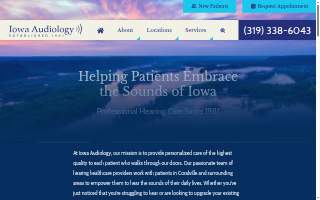 Iowa Audiology & Hearing Aid Centers website