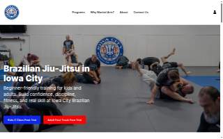 Iowa City Brazilian Jiu-Jitsu website