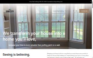 Iowa City Painting website