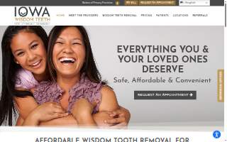 Iowa Wisdom Teeth of Iowa City website
