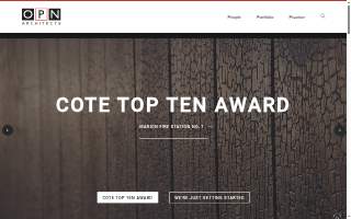 OPN Architects of Iowa City website