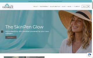Radiance Medical Spa Medical spa website