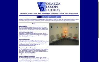Rosazza Lesson Studios of Iowa City website