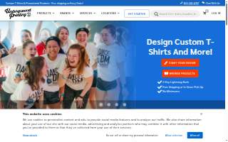 Underground Printing of Iowa City website