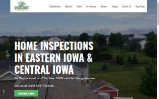 Vigilant Home Inspections website