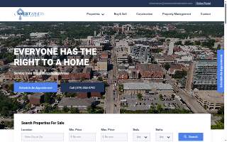 Westwinds Real Estate website