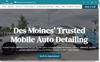 AMT Mobile Detailing of Johnston website